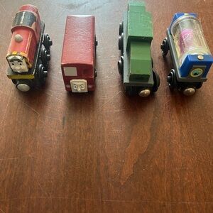 Thomas The Train Wooden Trains Set Of 4